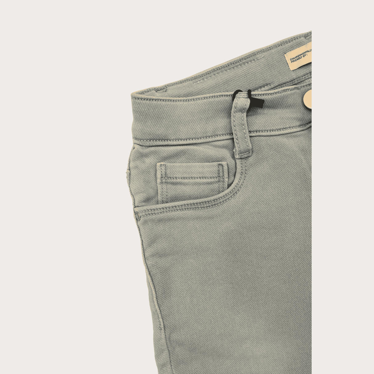 Girls Casual Plain Jeans Shorts Fixed Waist - Sky Blue