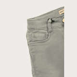 Girls Casual Plain Jeans Shorts Fixed Waist - Sky Blue