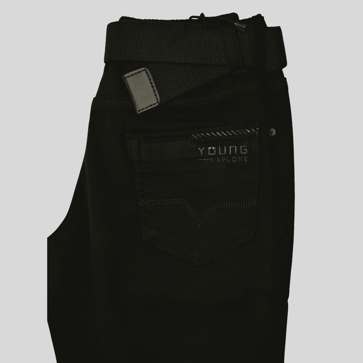 Boys Casual Stylish Regular Fit Pant for Boy - Black