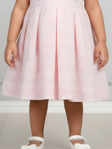 Blush Pink Striped Frock