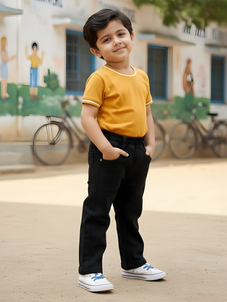 Boys' Sleek Active Performance Pants - Black