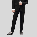 Boys Party 3 Piece Suit With Bow-Black