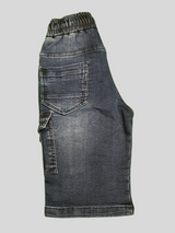Boys' Denim-Style Cargo Shorts – Comfortable & Trendy Summer Wear