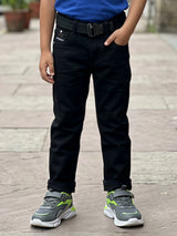 Boys’ Slim Fit Midnight Black Denim Jeans