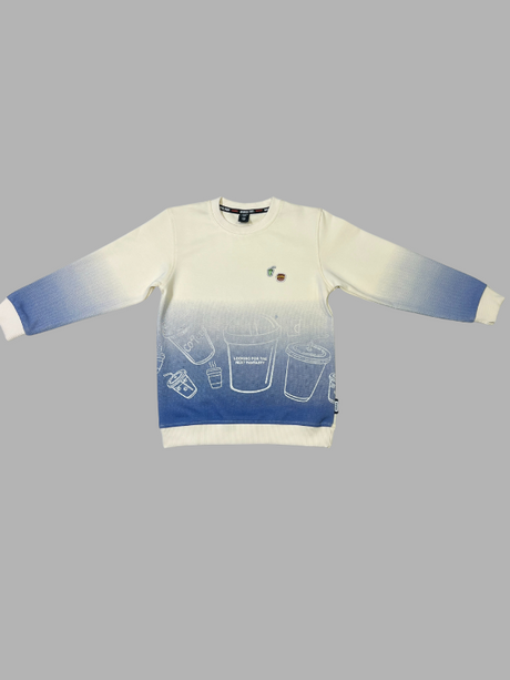 Boys' Dip-Dye Graphic Sweatshirt
