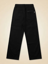 Boys Black Casual Loose Fit Trousers