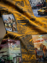 Boys Yellow Urban Graphic Print T-Shirt