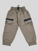 Boys' Utility Cargo Pants – “Awesome Good Vibes” Style