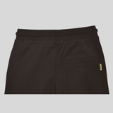 Boys Leisure Plain Rib Waist Track Pant With Rib - Navy Blue
