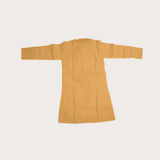 Boys Traditional Self Design Chudidar Kurta Set - Fawn