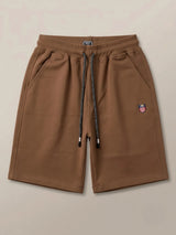 Boys Classic Brown Cotton Comfort Shorts