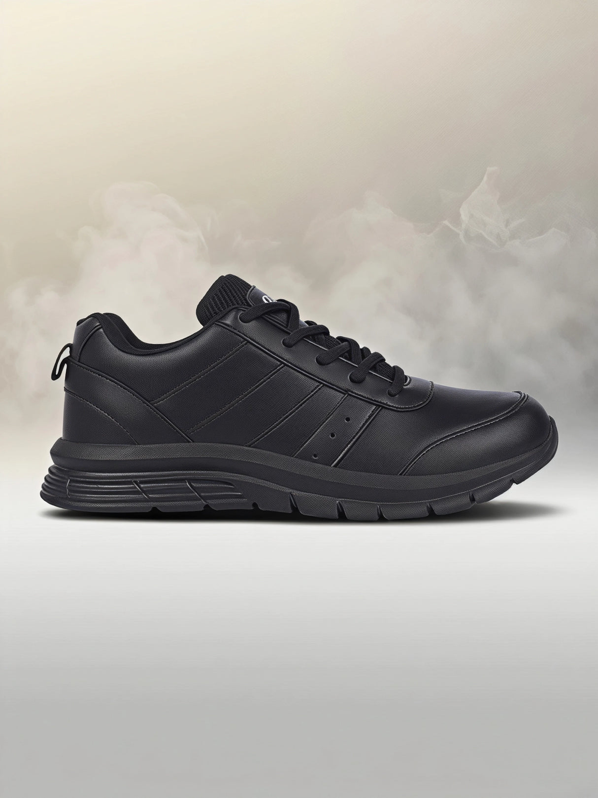 Bata B-First Unisex Black School Lace-Up Shoes.
