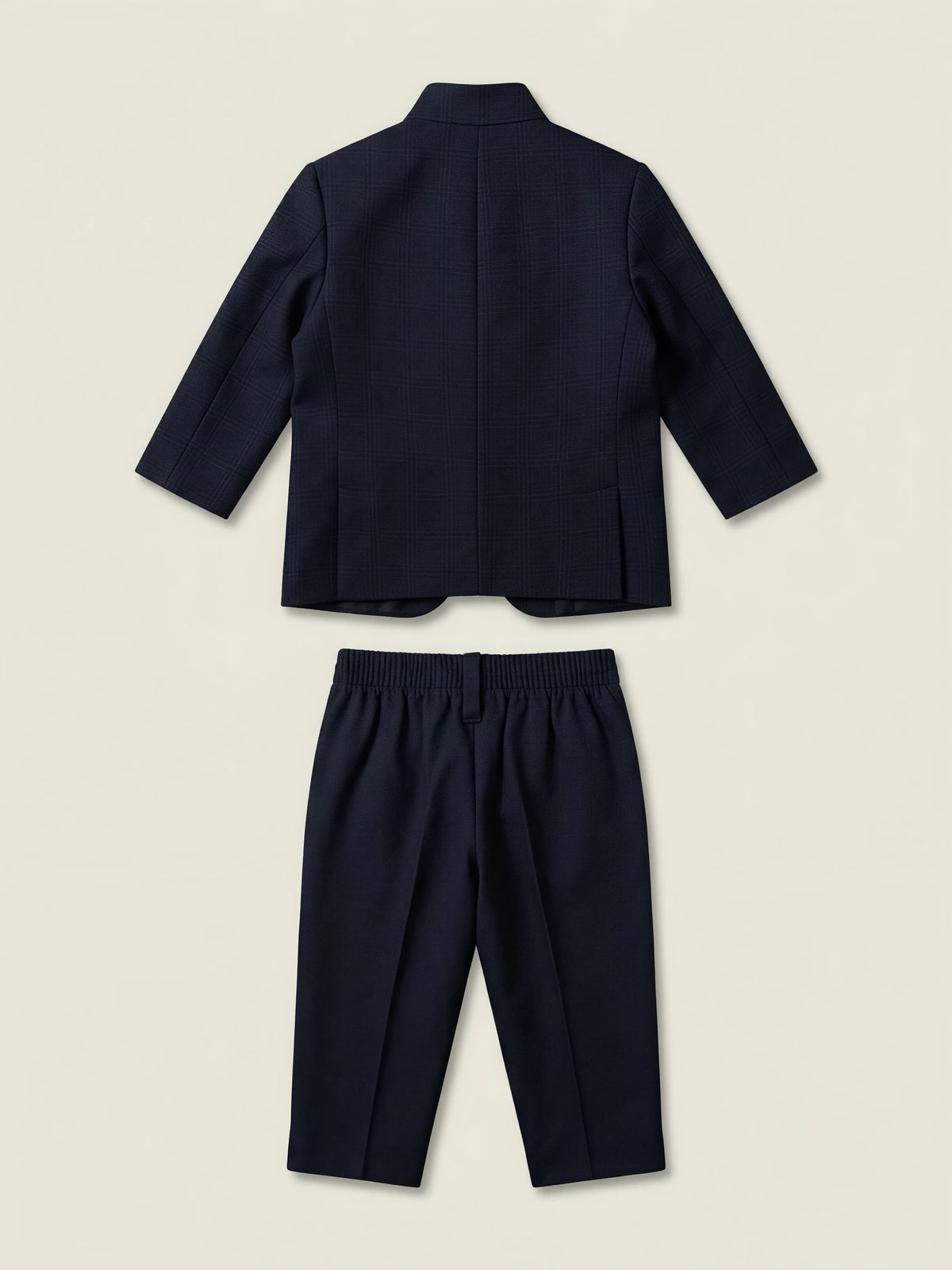 Boys Black Jodhpuri Suit Set.