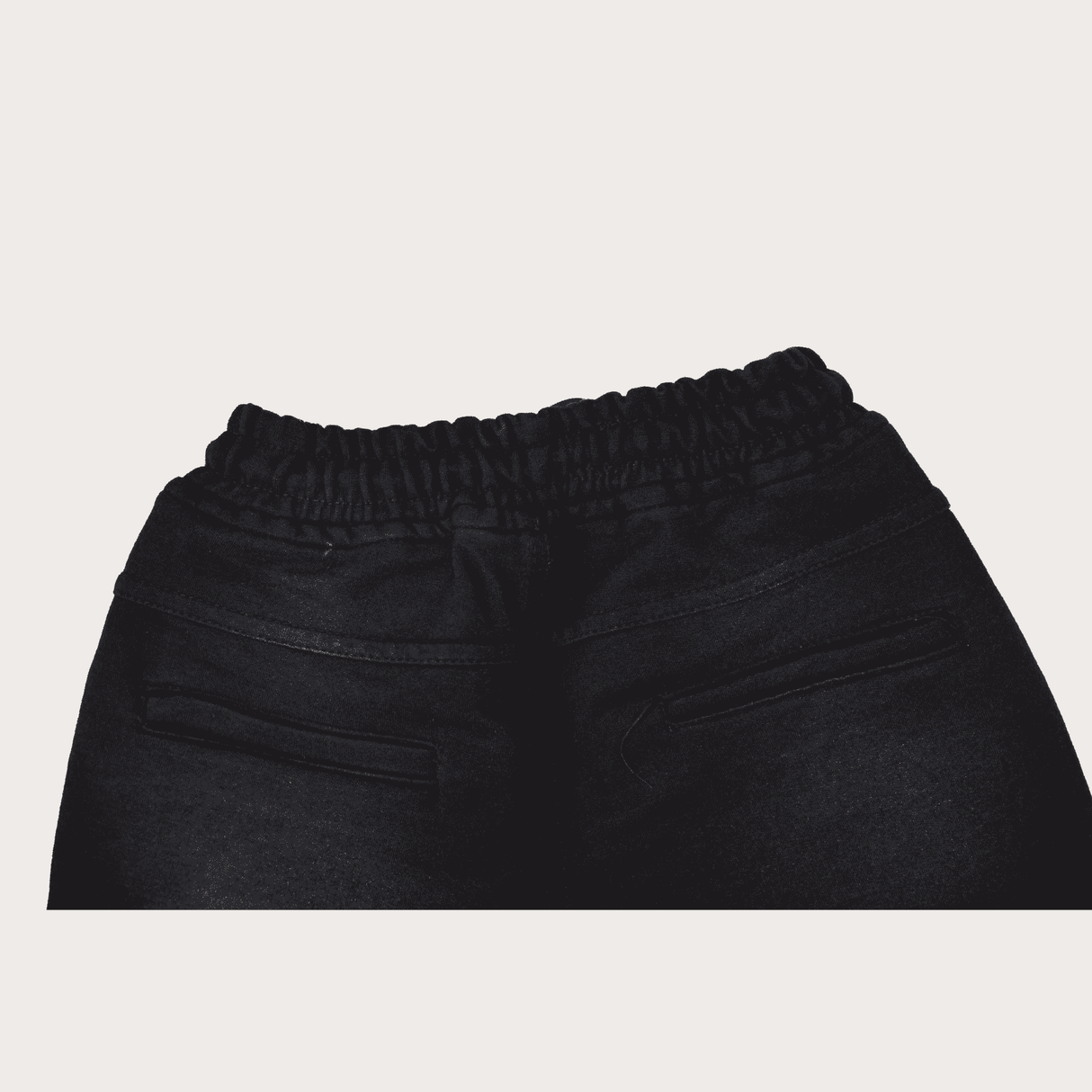 Boys Leisure Plain Elastic Waist Shorts Full Elastic - D.Blue