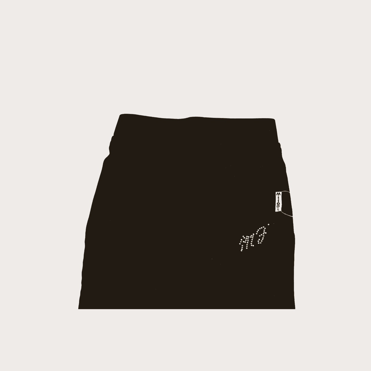 Girls Casual Plain Jeans Jeggings W/O Rib - Black