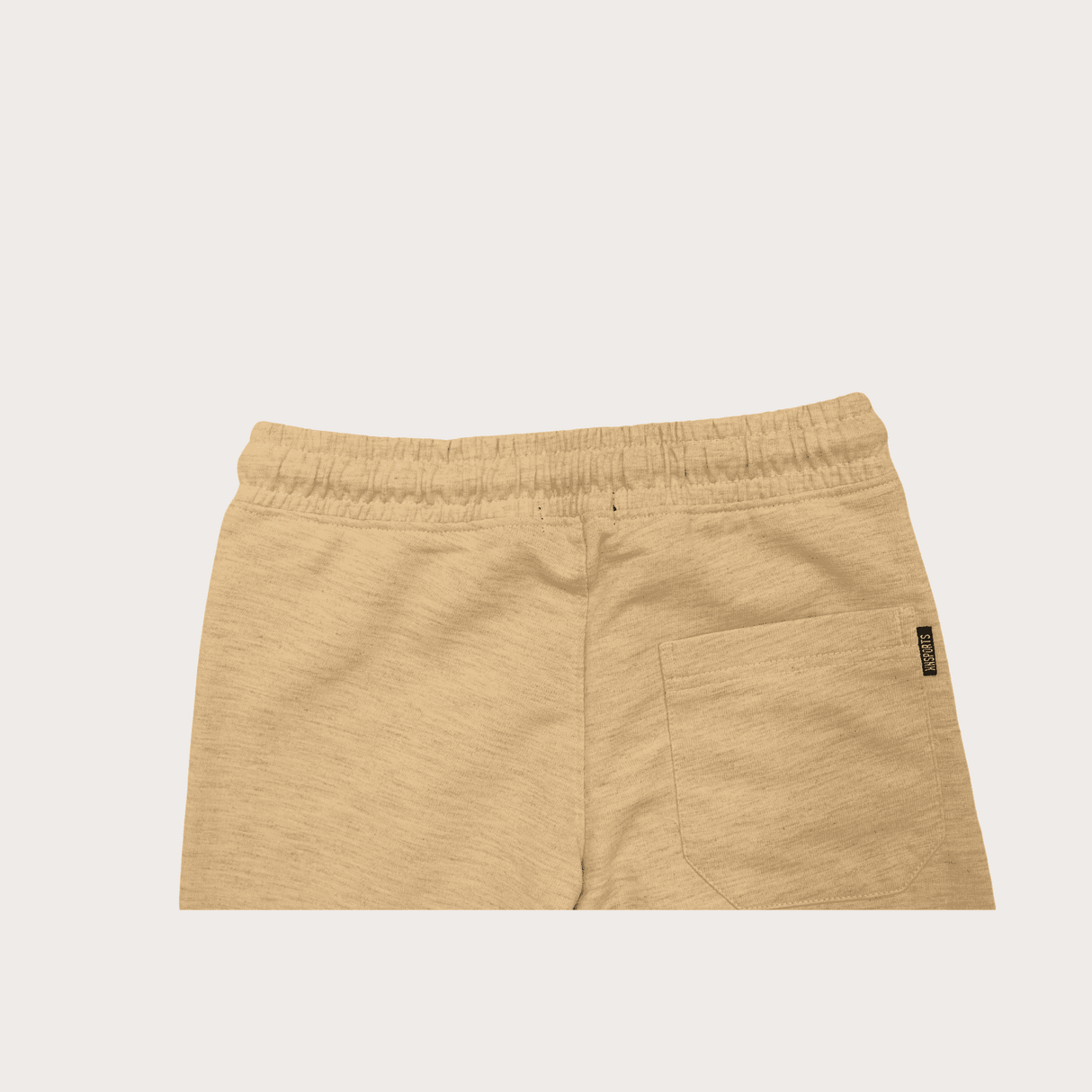 Boys Leisure Plain Rib Waist Track Pant With Rib - Grey