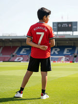 Boys' Red Football Jersey Kit - Premium Sports Coordinate Set