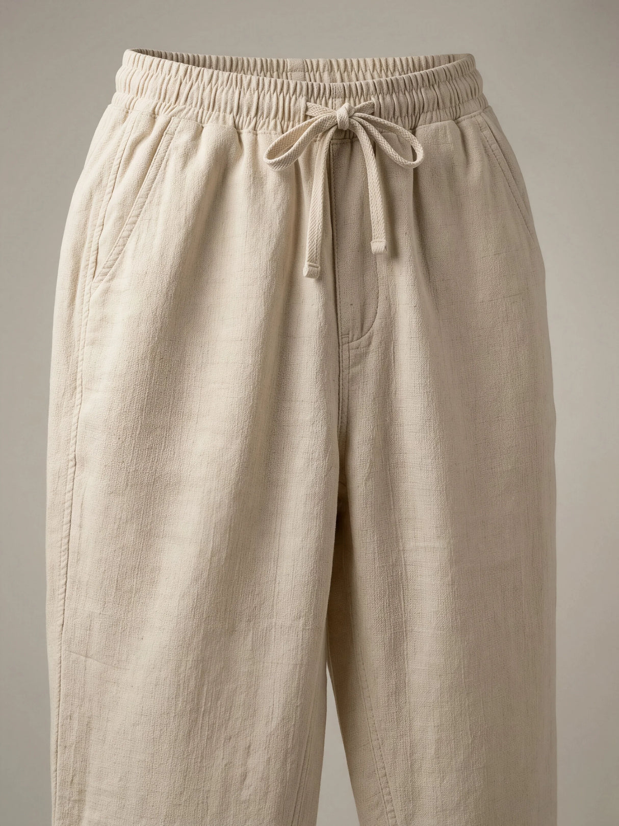 Boys' Classic Cream Comfort-Fit Track Pants