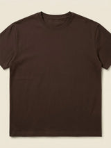 Girls Brown Graphic Print Tops