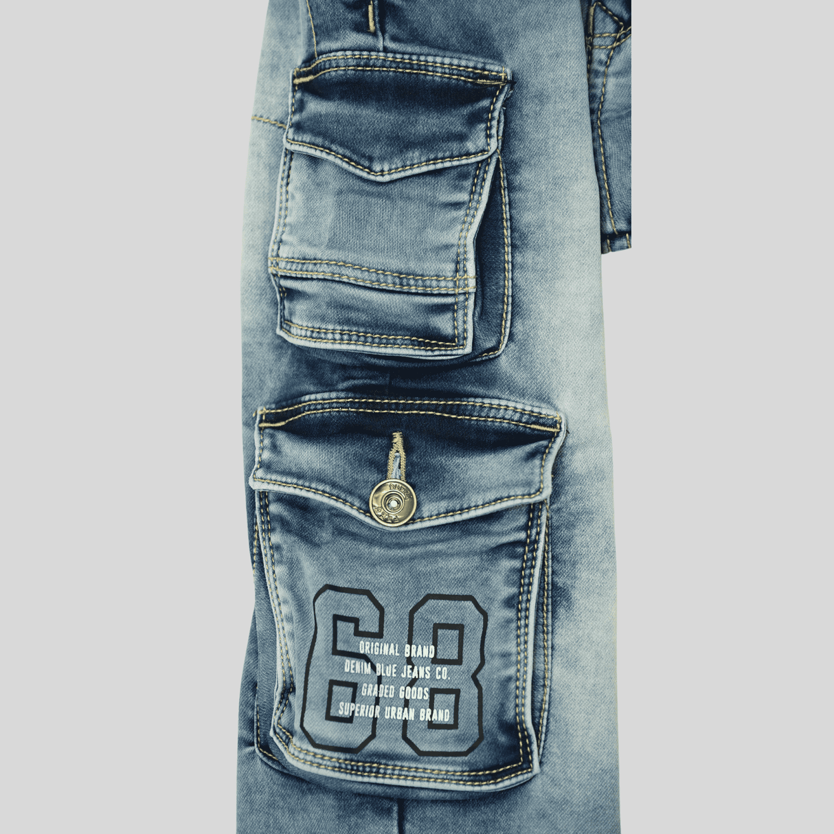 Boys Casual Stylish Regular Fit Pant for Boy - Blue