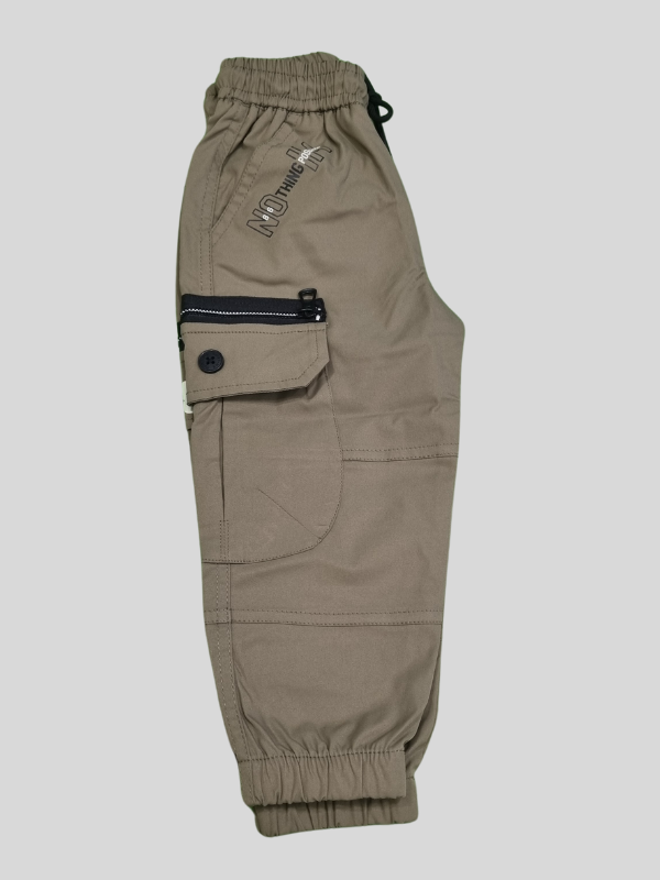 Boys' Utility Cargo Pants – “Awesome Good Vibes” Style