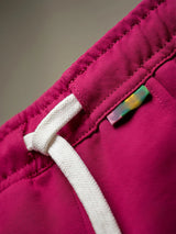 Girls Casual Rani Pink Cotton Shorts with Elasticated Drawstring Waist