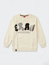 Cream Graphic Print T-Shirt Wear