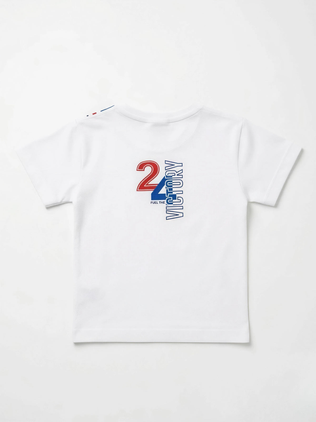 White Biker Graphic Print Round Neck T-Shirt Casual Wear