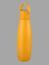 Dubblin Water Bottle Kiwi Steel 700 Ml Yellow For Unisex