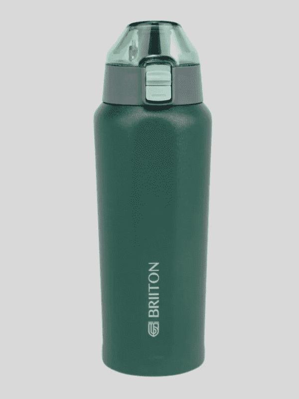 Briiton Water Bottle Tokyo Steel 650 Ml Green For Unisex