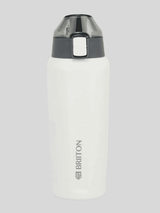 Briiton Water Bottle Tokyo Steel 650 Ml White For Unisex