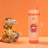 Briiton Water Bottle Ginger Steel 500 Ml Orange For Unisex