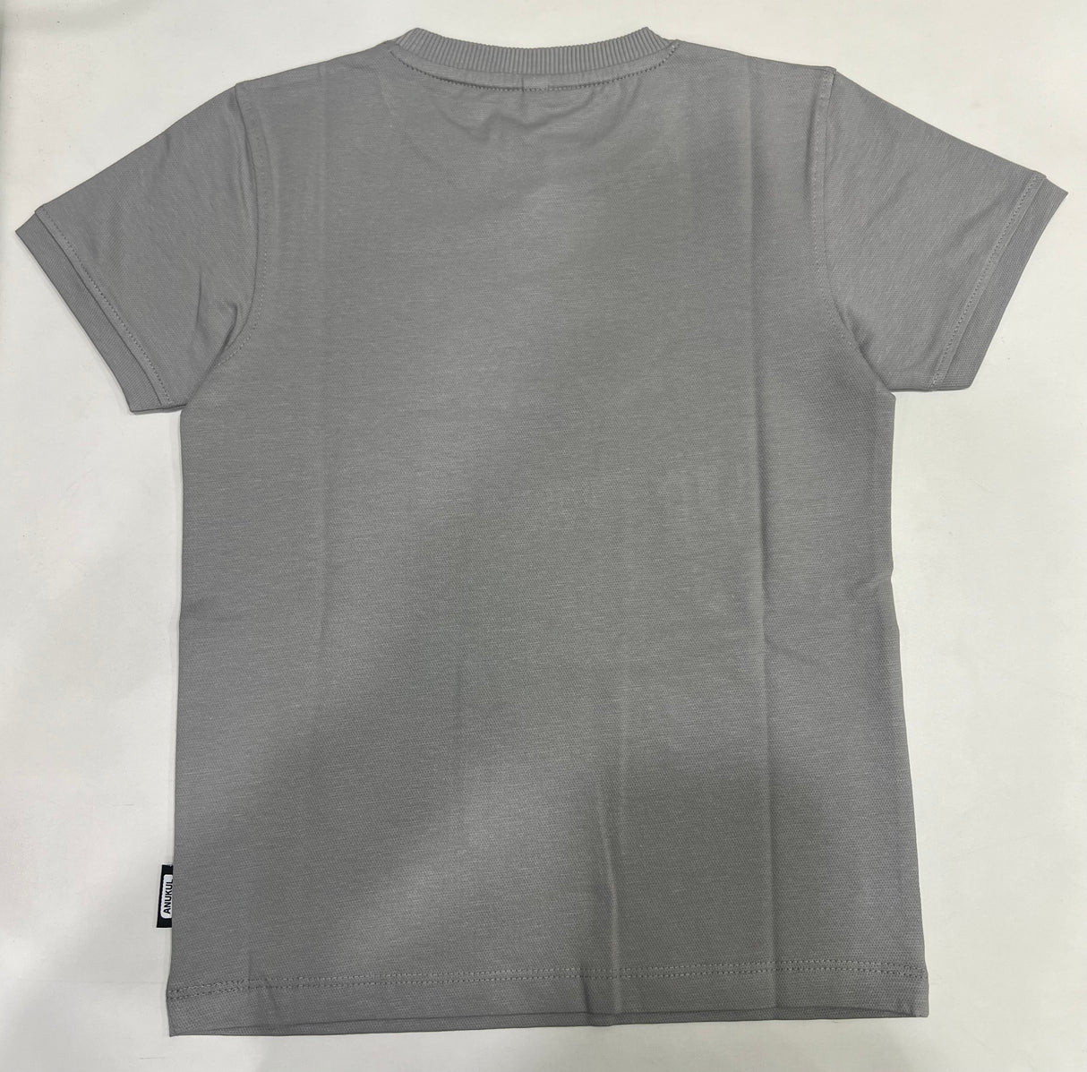 Kids Grey Cool Bear Graphic T-Shirt