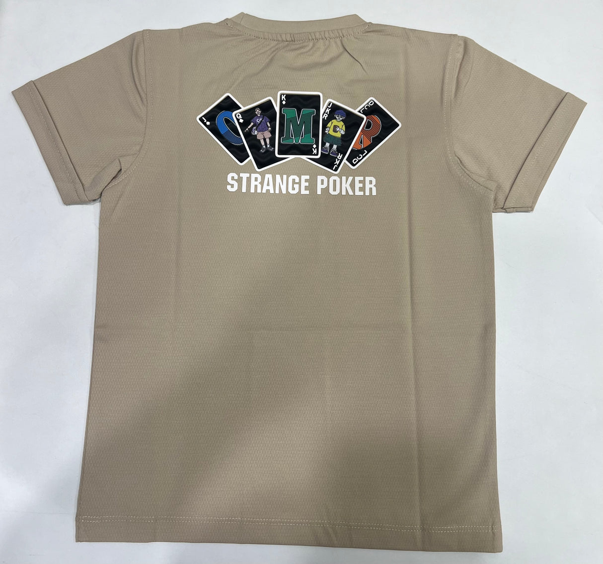 Kids cream Strange Poker Graphic T-Shirt