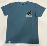 Kids Blue Strange Poker Graphic T-Shirt