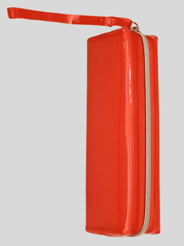 RS Pouch SINGLE ZIP Free Size - Red