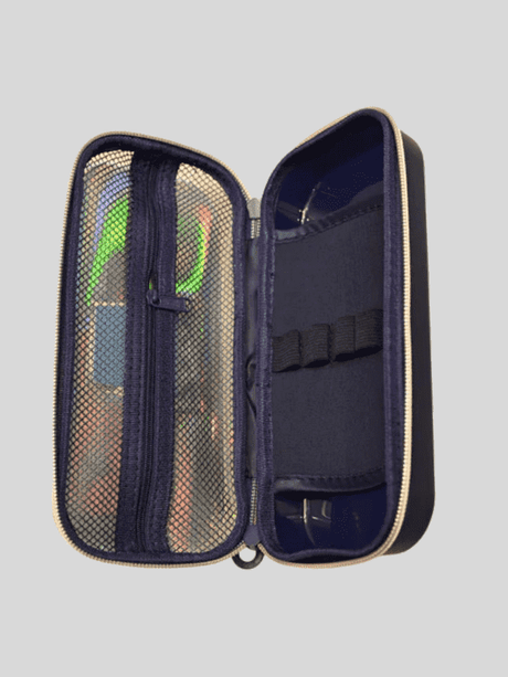 RS Pouch SINGLE ZIP Free Size - Blue