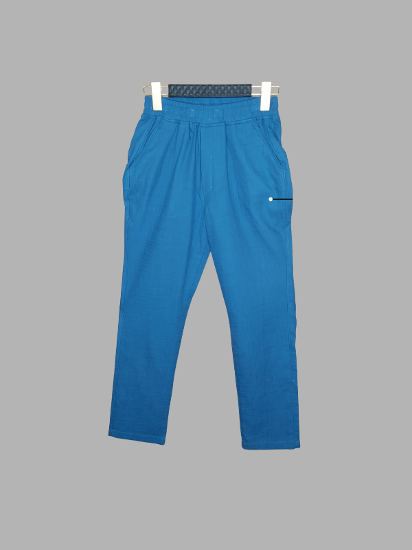 Boys’ Navy Blue Cotton Pants – TL213