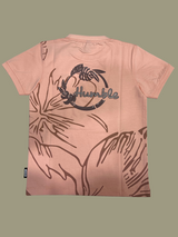 Pink Humble Graphic Kids T-Shirt