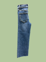 Girls’ Cactus & Flower Patch Wide-Leg Jeans
