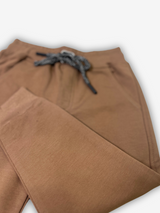Boys' Brown Casual Track Pants