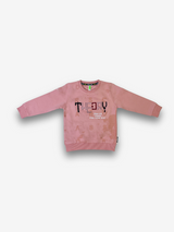 Boys' Dusty Pink "THEORY" Graphic Sweatshirt