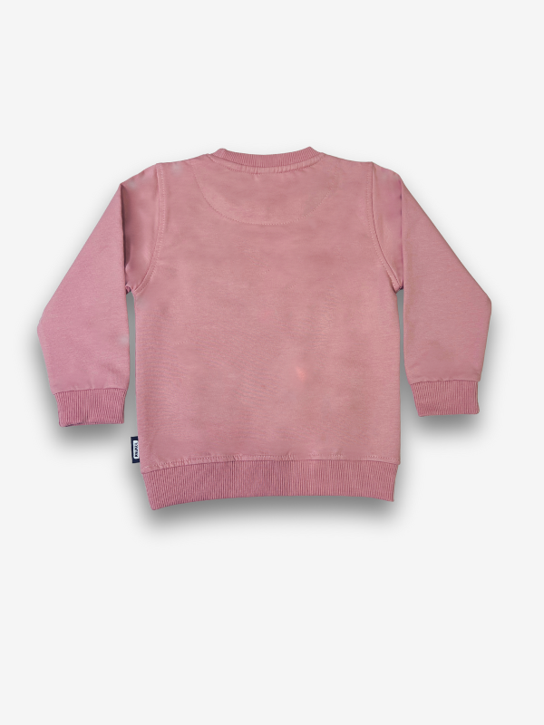 Boys' Dusty Pink "THEORY" Graphic Sweatshirt