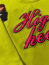 Girls' Lime Green Long-Sleeve T-Shirt