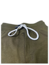 Boys' Olive Green Graphic Jogger Pants