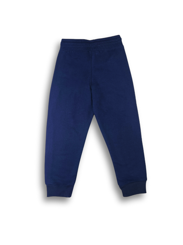 Boys' Navy Blue Graphic Jogger Pants