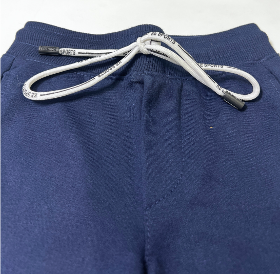 Boys' Navy Blue Graphic Jogger Pants