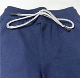 Boys' Navy Blue Graphic Jogger Pants