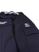 Boys' Black Cargo Jogger Pants