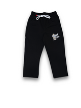 Boys' Black Hip Hop Graphic Jogger Pants